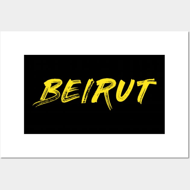 Beirut graphic Wall Art by Beirout